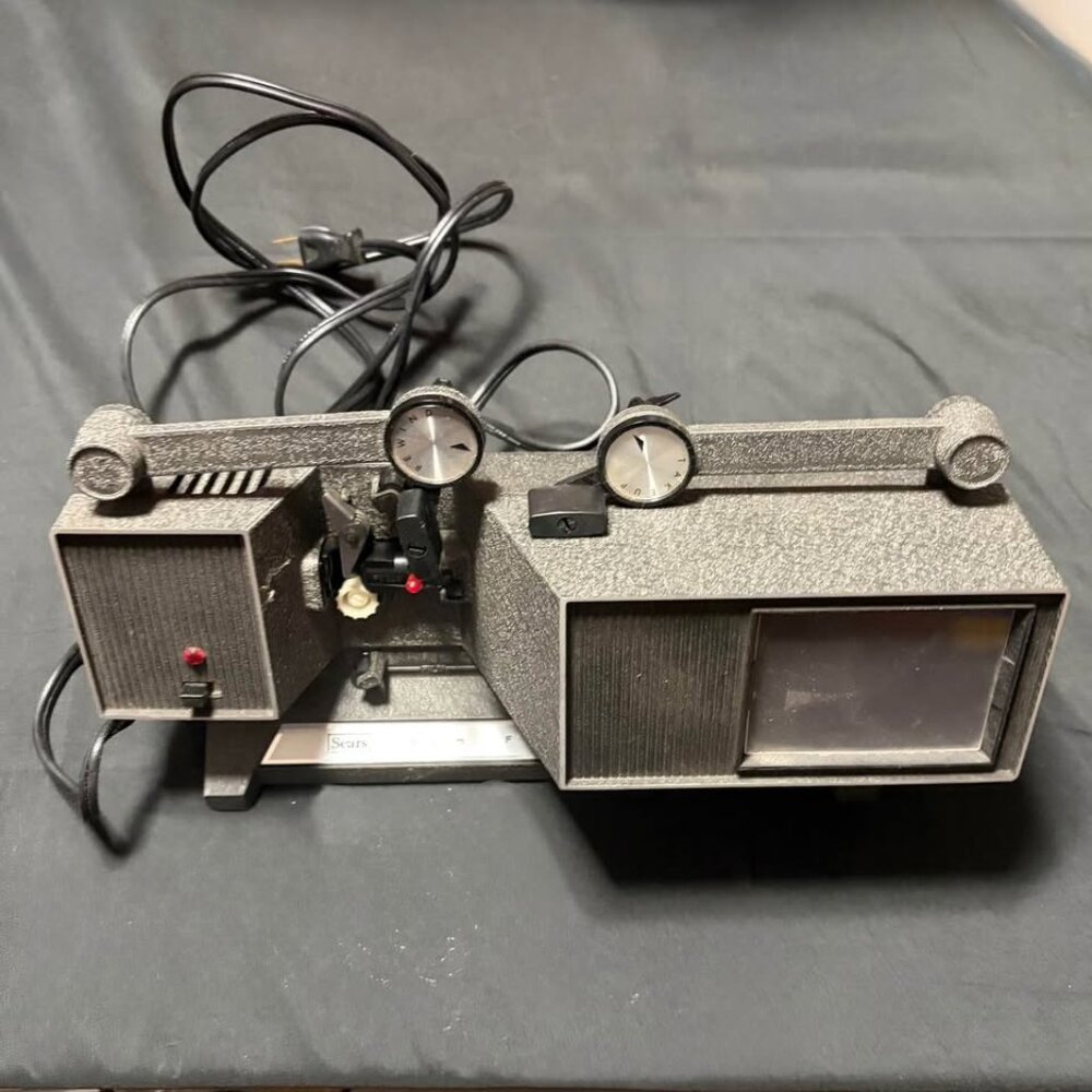 Vintage Sears, Roebuck & Co. 8mm Film Editor‎ Assembly 148 Orig. Box Untested